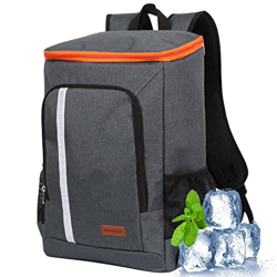 Psfghvz Zaino Termico 24L Borsa Termica Morbida Isolata, Zaino Termico Impermeabile a Perdite, Borsa Termica Leggera per Uomini Donne al Lavoro Escurs características