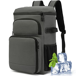 Psfghvz Zaino Termico 28L Borsa Termica Morbida Isolata Impermeabile e Prova di Perdite Grande capacità Zaino per Uomini Donne Picnic Escursionismo Sp en oferta