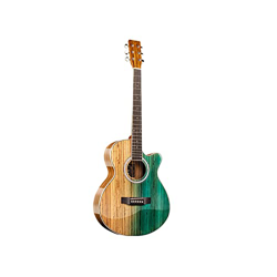 SheIRin Chitarra Acustica da 40" Cutaway Guitar Bundle con Custodia Rigida, capotasto, Plettri, Corde, Cinturino características