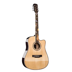 SheIRin Kit Chitarra Acustica per Principianti, Adulti, Adolescenti, Full Size, 41 Pollici, Cutaway Acustica Guitarra Starter Bundle Set en oferta