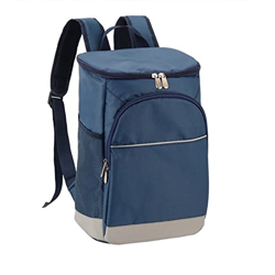 HDZWW Zaino Impermeabile di Raffreddamento, Borsa for Raffreddamento a Grande capacità isolata, Zaino for Il Pranzo for la Pesca da Picnic escursionis precio