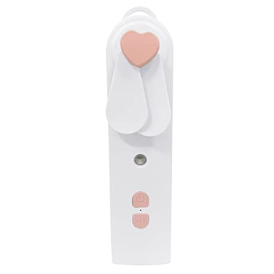 Fiorky 2 in 1 Ventola di Nebbia Spruzzo D'acqua USB Ricaricabile Portatile Mini Ventilatore Portatile di Raffreddamento Aria Condizionatore Umidificat