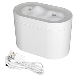 Umidificatore, ricarica USB, umidificatore a doppio spray idratante, luce calda per la casa características