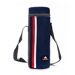 UIKEEYUIS Borsa isolante per bottiglia d'acqua Fodera in alluminio riutilizzabile Borsa termica per il raffreddamento del pranzo a strato impermeabile en oferta