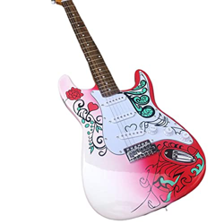 AURH Chitarra Elettrica, Guitars in Acciaio Acustico Guitars Chitarra Corde per Chitarra Acoustic Steel Guitar Classica XIXINYA (Color : Guitar, Size  características