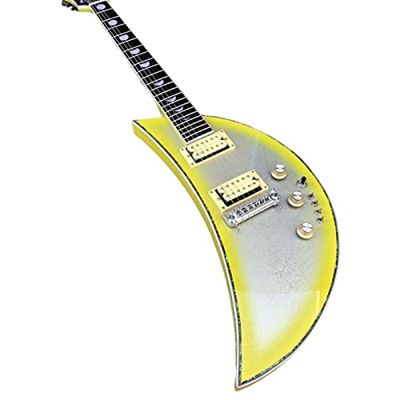 Chitarra Elettrica Guitar Moon Body GUITARRE ELETTRIC BUSURA in ACUSCIO Acustico Acustico XIXINYA (Color : Guitar, Size : 41 Inches)