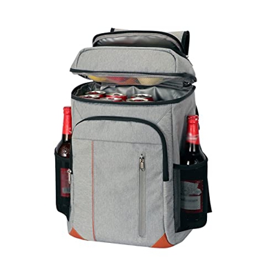 HDZWW Zaino più Fresco all'aperto, Borsa for refrigeratore a Doppio Ponte Isolato, Zaino for Pranzo Impermeabile e a Prova di perdite di Grande capaci