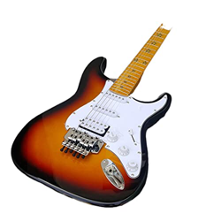 Chitarra Elettrica, Moto in Acero E Pentagramma Intarsi in Acciaio Acustico in Acciaio Acustico Chitarre XIXINYA (Color : Guitar, Size : 41 Inches) características