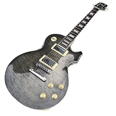 6 Cordini per Chitarra Elettrica per Chitarra Mogano con Acero Grigio Acustico in Acciaio Acustico Chitarre XIXINYA (Color : Guitar, Size : 41 Inches)