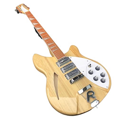 AURH 6 Cordini per Chitarra Elettrica per Chitarra in Legno di Pegno Tastiera in Acciaio Acustico in Acciaio Acustico Chitarre XIXINYA (Color : Guitar