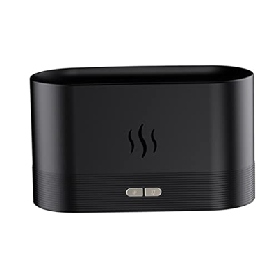 Liummrcy Diffusore Aria di Fiamma, diffusore Pura, defuser/Oli umidificatore, umidificatore a Nebbia Fresca Ultra-silenziale con diffusore Aroma di Pr