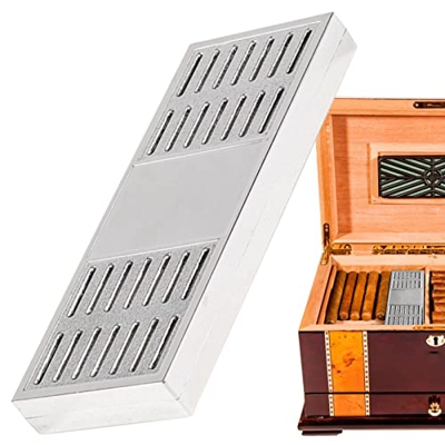 Umidificatore Deluxe Ciga r Caddy Rettangolare, Umidificatori di Fumo Portatili Umidificatori per Idratazione e Umidità Aumentata, Umidificatore Humid