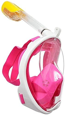 Samnuerly Maschera Subacquea Maschere subacquee Maschera per Lo Snorkeling Integrale Maschera Subacquea Professionale antiappannamento Nuoto in Silico