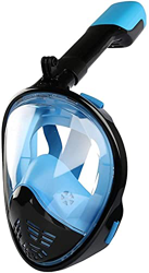 Samnuerly Maschera Subacquea Maschere subacquee Subacquea Scuba Anti Fog Maschera Subacquea Integrale Snorkeling Maschere respiratorie Sicuro Impermea en oferta