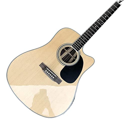 Chitarra Acustica Abete Rosso Abete 41 Pollici, Fabbrica Personalizzata Cutaway d Tipo 35 Modello Chitarra elettrica Acustica, Corpo in Palissandro, C