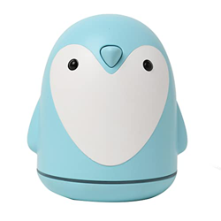 Veumoie Umidificatore per Aromi da 220 Ml Simpatico Pinguino Diffusore d'Aria USB per Diffusore di Oli Essenziali per Auto da Ufficio nel Casa (Blu) precio