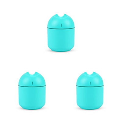 Ailan 3 Set di Umidificatore d'aria USB Diffusore di aromi continuo/intermittente Portatile da viaggio Nebulizzatore per auto Nebulizzatore Umidificaz