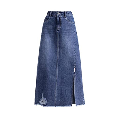 WALNUT Alta Lunga Lunga Una GULLA di Linea con Gigli di FLOCHI Donne Donne con (Color : A, Size : S Code)
