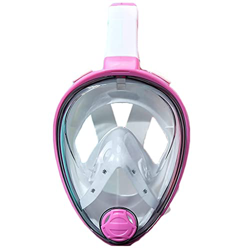 Samnuerly Maschere subacquee Snorkeling Snorkeling Integrale Facile da Respirare Adulto con Vista panoramica Scuba antiappannamento e a Prova di perdi precio