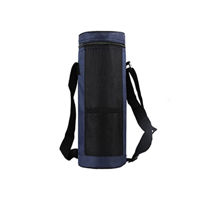 Guangcailun Borsa termica per bottiglia d'acqua con tracolla regolabile Custodia impermeabile Isolamento Borse di raffreddamento Viaggiare Arrampicata