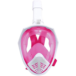 Maschera subacquea Maschera subacquea completamente asciutta Maschera snorkeling portatile regolabile con tappi per le orecchie impermeabili rimovibil en oferta