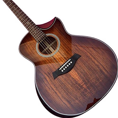 Chitarra Acustica di Koa 6 Corde K24ce AMINIY (Color : Guitar And A11, Size : 41 Inches)