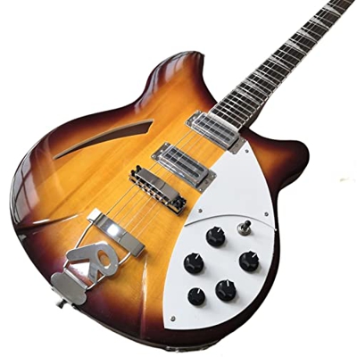 AURH 6 String Guitar Electric Guitar Electric Guitars in Palissandro Acciaio Acustico Stringa in Acciaio Acustico Chitarre XIXINYA (Size : 39 Inches)