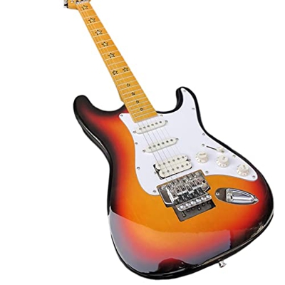 Chitarra Elettrica, Tastiera in Acero E Cinque Chitarre A Corda d'Acciaio Acustico in Acciaio Acustico A Stella XIXINYA (Color : Guitar, Size : 41 Inc