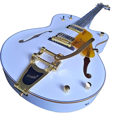 AURH Chitarra elettrica Semi Hollow Head Acciaio Acoustic String Guitars Guitar Strings Acciaio Acustico XIXINYA (Size : 39 Inches)