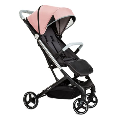 X-lander X-Follow Passeggino Leggero Reclinabile Passeggino Pieghevole Facile Piegato Con Una Mano Ultraleggero 7.6 kg (Sunset Pink)