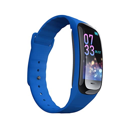 Dificato Orologio Intelligente C1plus - Uomo Donna Smartwatch Cardiofrequenzimetro Monitor di Pressione sanguigna | Smartwatch con Schermo a Colori da