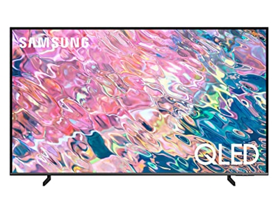 Samsung TV QE43Q65BAUXZT, Smart TV 43" Serie Q60B QLED 4K UHD, Compatibile con Alexa e Google Assistant, Black, 2022, DVB-T2 [Esclusiva Amazon]