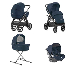 Passeggino marca inglese Modello System Quattro Aptica Xt Darwin Polar Blue características