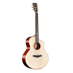 SheIRin Chitarra Acustica Full Size 41 ''Abete Cutaway Chitarra Bundle per Studenti Adulti Principianti W/Gig Bag Tuner Strap Picks Corde Chitarra Cap en oferta