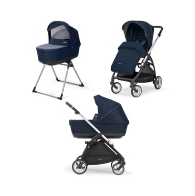 Inglesina AA52P0SHB Passeggino marca inglese Modello System Duo Electa Soho Blue, unica