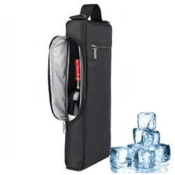 MEILER Borsa Termica per Birra da Golf, Manica per Birra da Golf con Manico e Tracolla Regolabile, Tessuto Oxford 600d e Borsa Isolante Peva, 42x20x8  en oferta