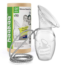 Haakaa Gen.1 Tiralatte manuale con cinturino in silicone Set 4oz/100ml en oferta