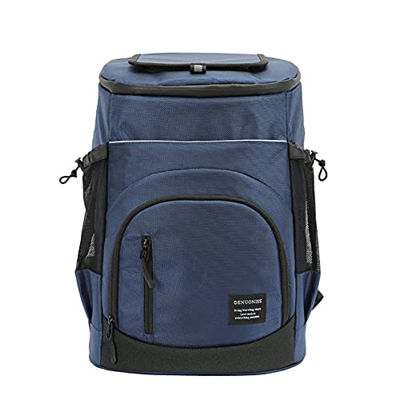 AMZLORD 30L grande capacità isolamento zaino portatile birra Cooler Bag (blu)