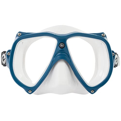Aqua Lung Maschera da immersione Teknika, colore: bianco/blu