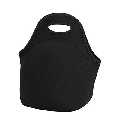 Scatola isolata portatile, multifunzionale, impermeabile, design tenuto in mano, comoda per la palestra (nero)
