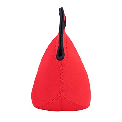 Scatola isolata portatile, multifunzionale, impermeabile, design tenuto in mano, comoda per palestra (rosso)