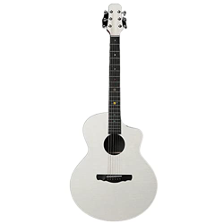 SheIRin Chitarra Acustica Solid Top - Pacchetto Naturale con Custodia, accordatore, Cinturino, Corde, Plettri e Panno per lucidare precio