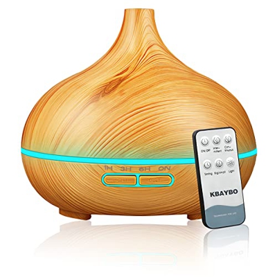 Diffusore di oli essenziali per aromaterapia, umidificatore aromatico, diffusore a 500 ml