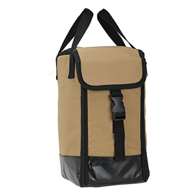 ENZZ Borsa per la conservazione della Luce da Campeggio, Borsa per la conservazione dell'attrezzatura da Campeggio con Cerniera Color Cachi Portatile 