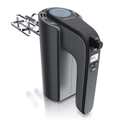 Arendo - Frullatore elettrico – Frullatore manuale – Frullatore manuale – Sblocco gancio – Mescolatore con pulsante turbo – Frullatore da cucina a 5 v precio