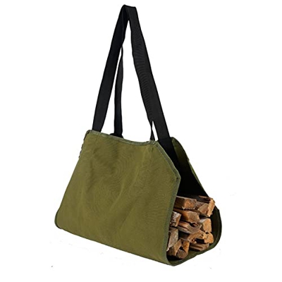 Firewood Bag Storage Bag Outdoor Portable Firewood Tote Bag Mantel Large Storage Bag Carrying Storage Bag Camping Tools Firewood Bag Carrier