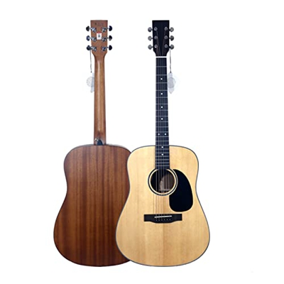 SheIRin Chitarra Acustica Dreadnought Top in Abete Rosso 41 Pollici Guitarra Full Size Cutaway con Kit di Avvio con Custodia, accordatore, Corde, Cint