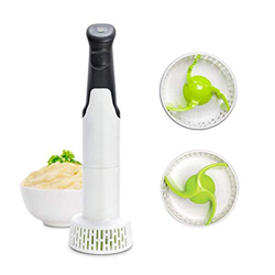 Schiacciapatate elettrico ， Frullatore a immersione 3-in-1 Set multiutensile - Miscele, frullatore con antispruzzo ， Purè e fruste/Frullatore ad immer precio