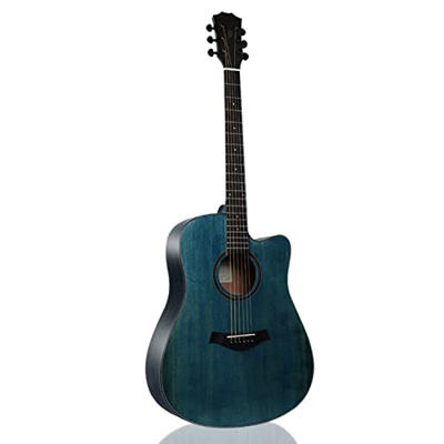 SheIRin Chitarra Acustica a 6 Corde Starter Kit Guitarra Acustica Bundle Pack con Body Cutaway per Studenti, Bambini, Adulti