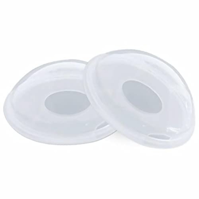 SANGZHI 2 tazze in silicone per latte materno, per proteggere le ferite, capezzoli, latte e saver